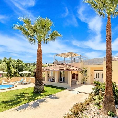 Villa Di Palma Heated Pool Koufi Exteriör bild