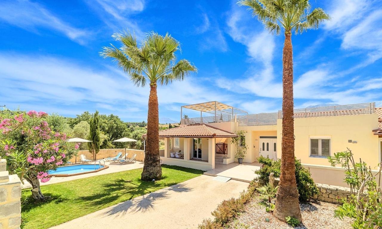 Villa Di Palma Heated Pool Koufi Exteriör bild
